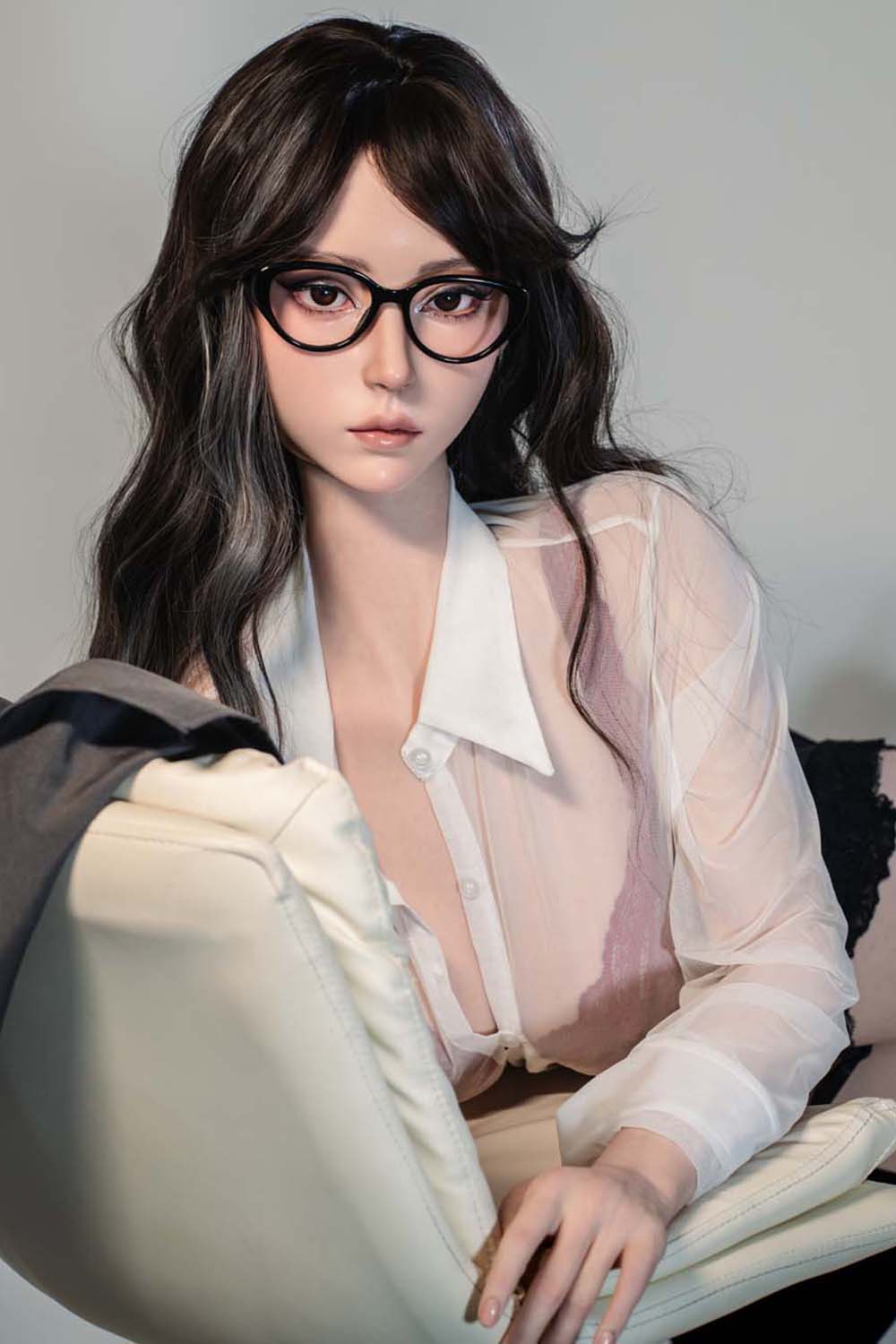 165cm E-Cup Silicone Sex Doll - Quivelle Busty F-Cup Silicone Doll for Men – Mature Elegant Woman Design