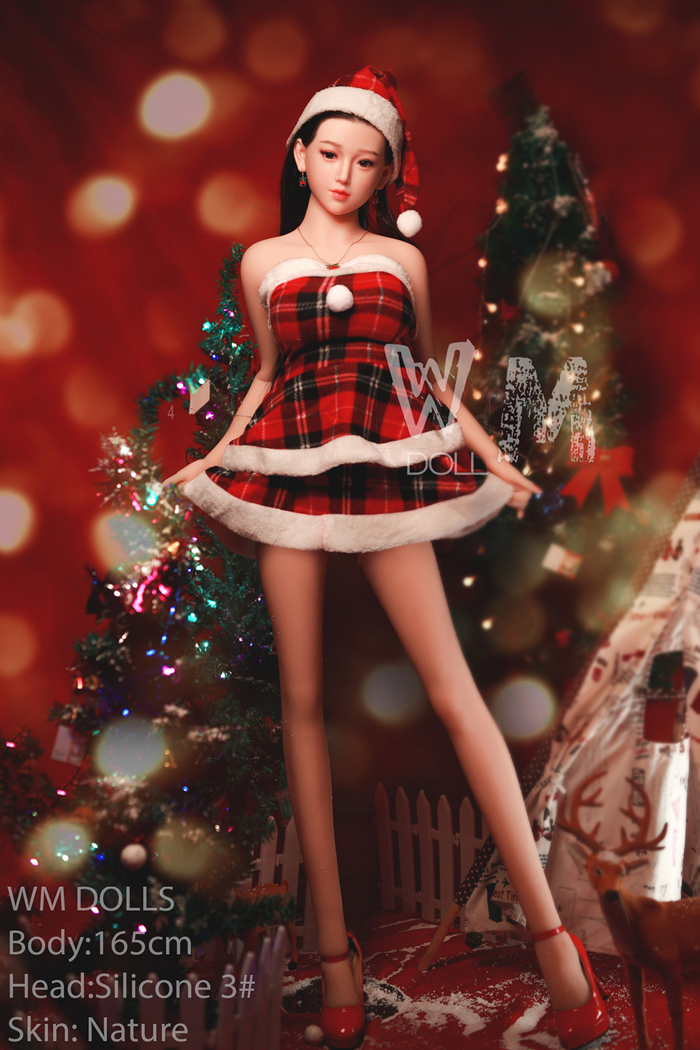 165cm/5ft5 E-Cup Silicone Head Sex Doll – Ashley