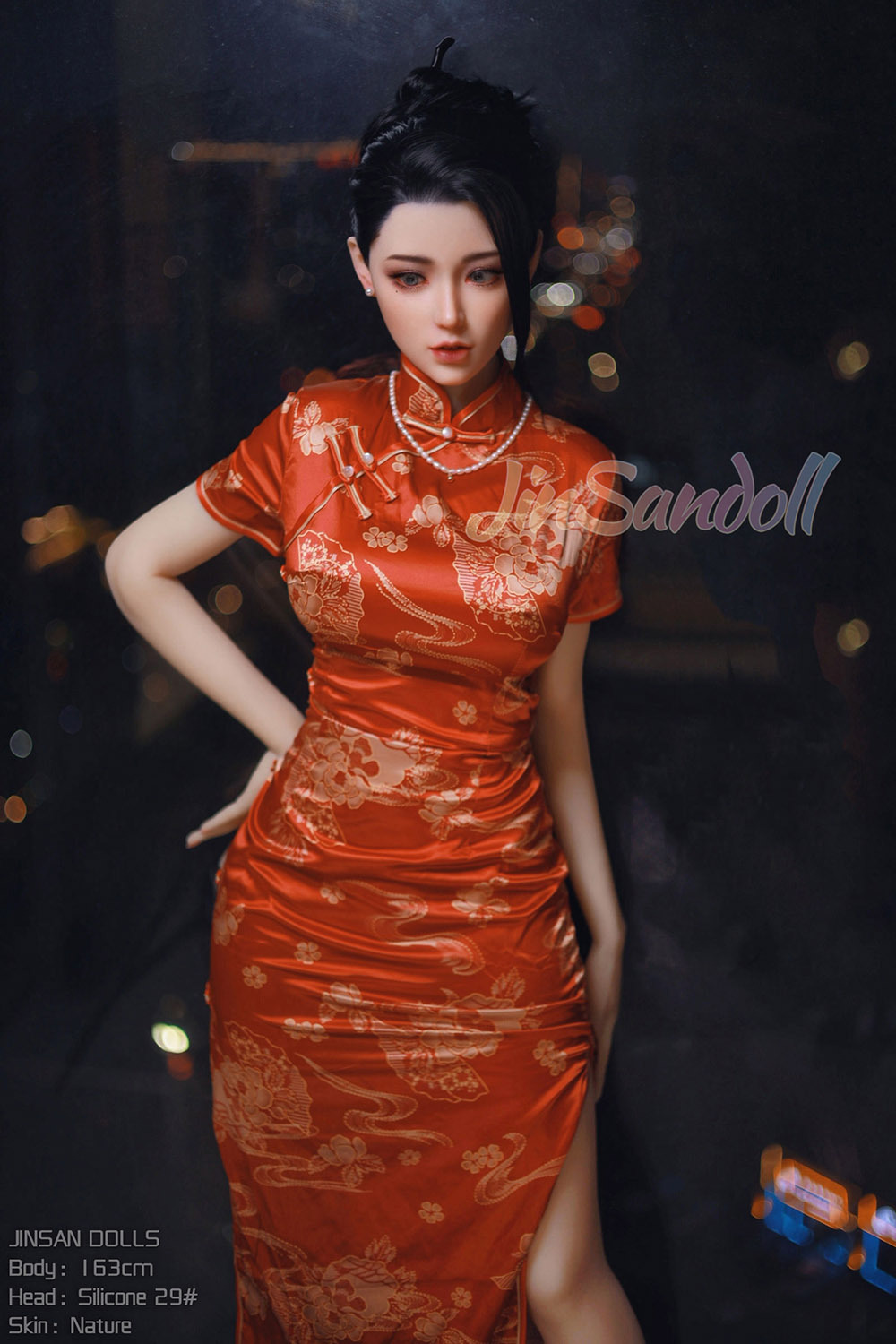 163cm/5.4ft F-Cup Silicone Sex Doll - Halcyon