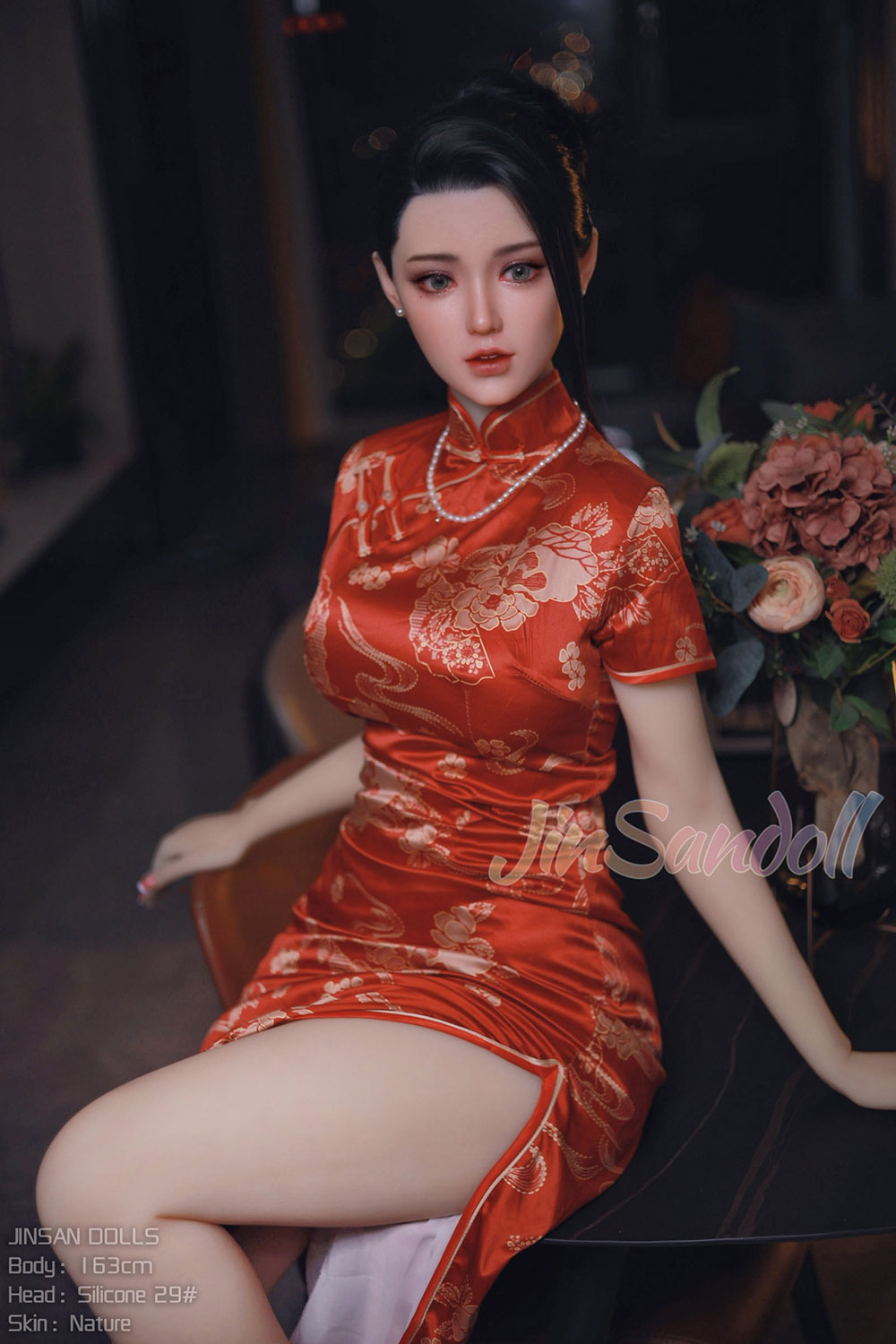 163cm/5.4ft F-Cup Silicone Sex Doll - Halcyon