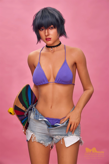 168cm/5ft6 A-Cup Silicone Sex Doll – Bellatrix-DollsLover Official Store