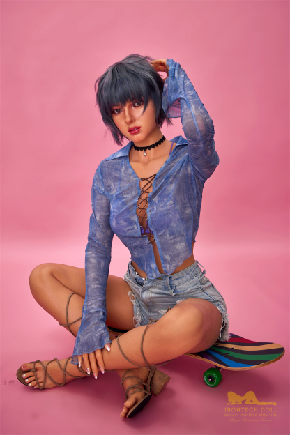 168cm/5ft6 A-Cup Silicone Sex Doll – Bellatrix-DollsLover Official Store