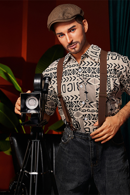 170cm/5ft7 Male TPE Sex Doll – George Tanned-DollsLover Official Store