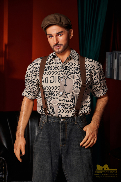 170cm/5ft7 Male TPE Sex Doll – George Tanned-DollsLover Official Store