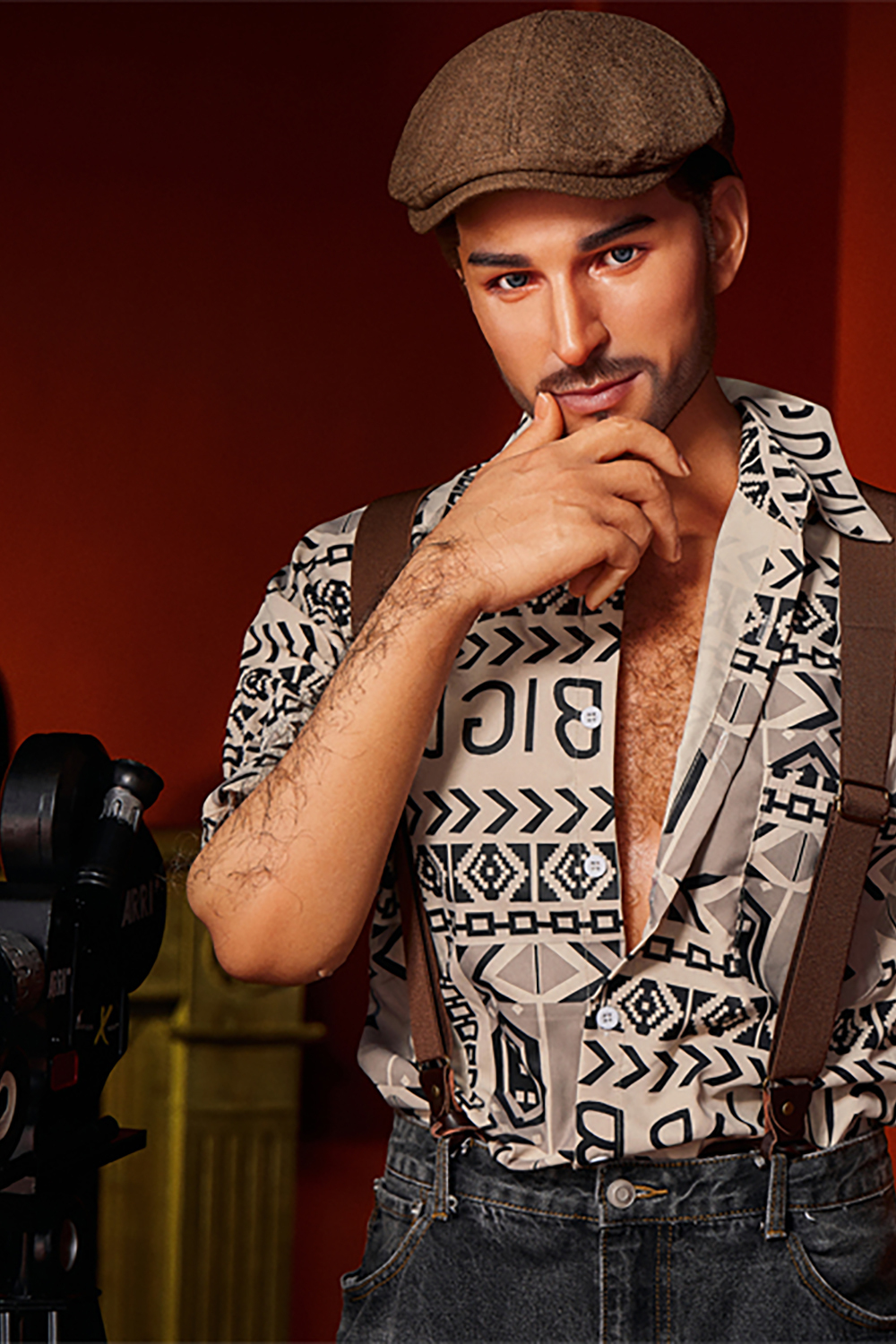 170cm/5ft7 Male Silicone Sex Doll – George Tanned