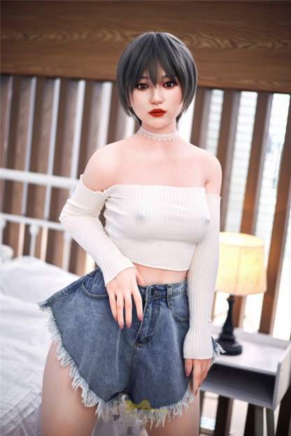 152cm/5ft A-Cup Silicone Sex Doll - Misa-DollsLover Official Store