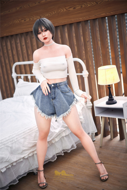 152cm/5ft A-Cup Silicone Sex Doll - Misa-DollsLover Official Store