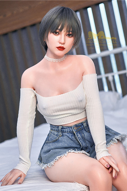152cm/5ft A-Cup Silicone Sex Doll - Misa-DollsLover Official Store