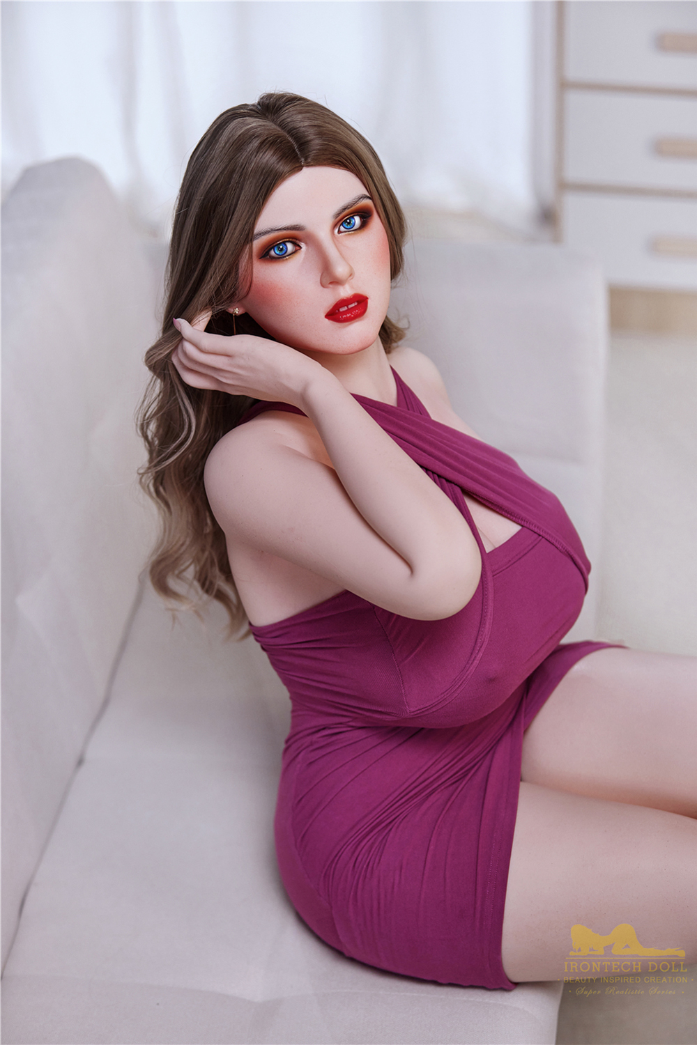 162cm/5ft4 H-Cup Silicone Sex Doll – Jive