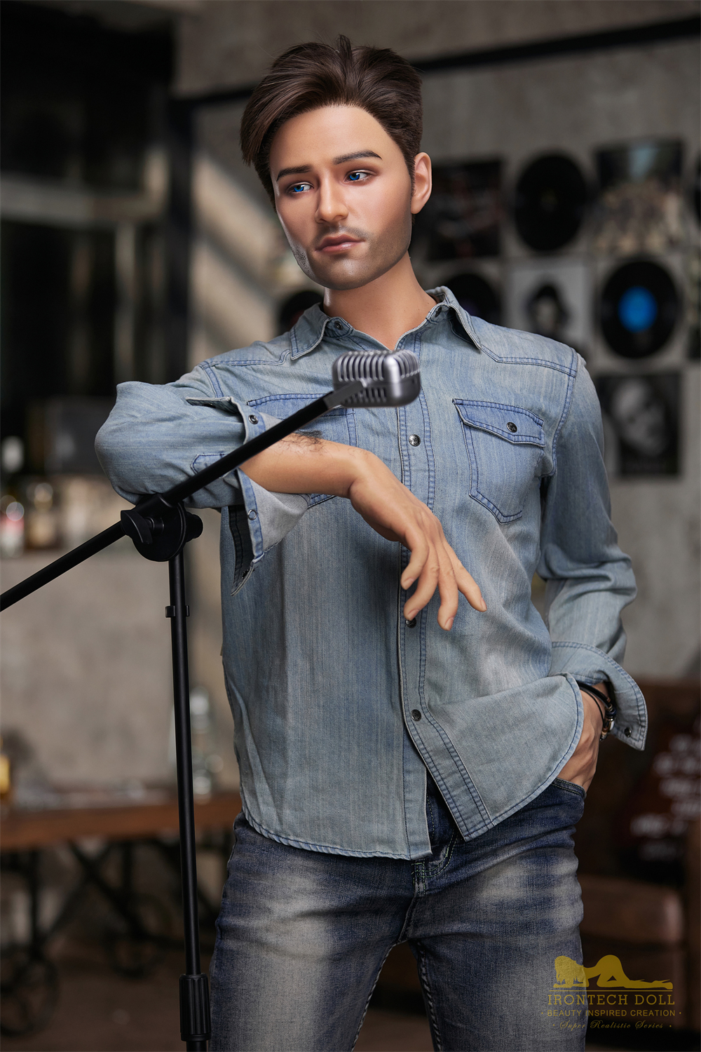 170cm/5ft7 Male Silicone Sex Doll – William