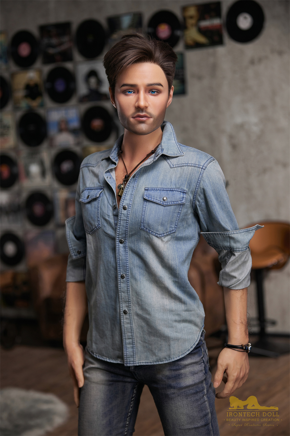 170cm/5ft7 Male Silicone Sex Doll – William