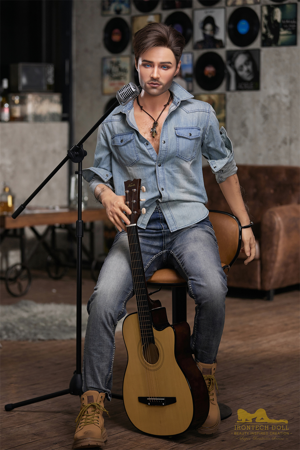 170cm/5ft7 Male Silicone Sex Doll – William