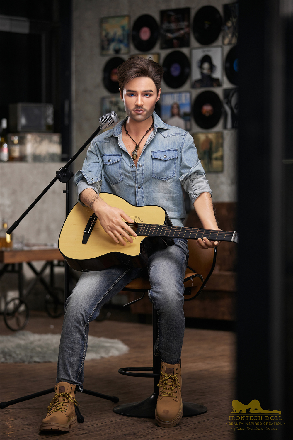 170cm/5ft7 Male Silicone Sex Doll – William
