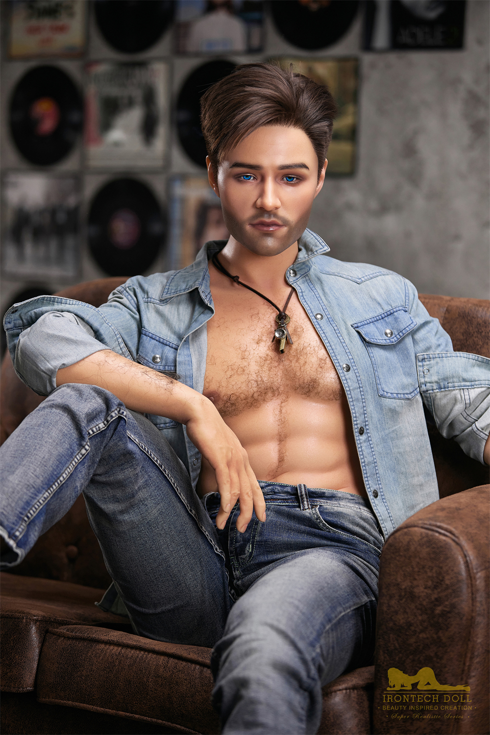 170cm/5ft7 Male Silicone Sex Doll – William