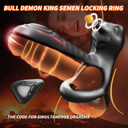Semen Locking Vibration Ring-DollsLover Official Store