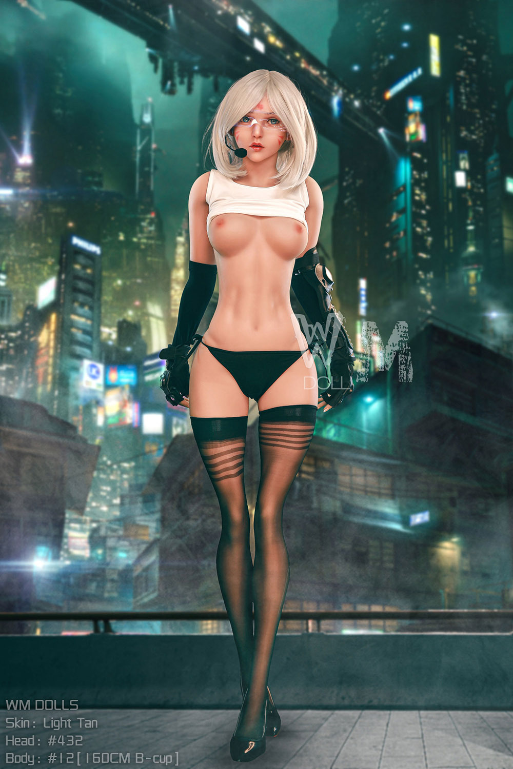 160cm/5.3ft C-Cup TPE Sex Doll - Elysande