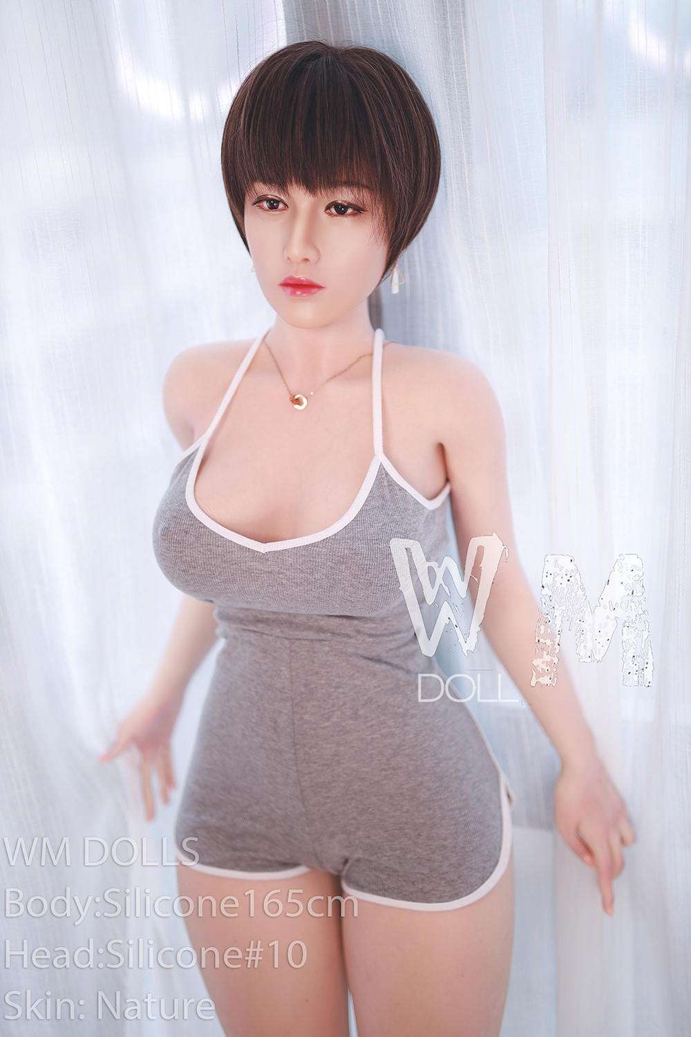 165cm/5ft5 E-Cup Silicone Head Sex Doll – Bridget