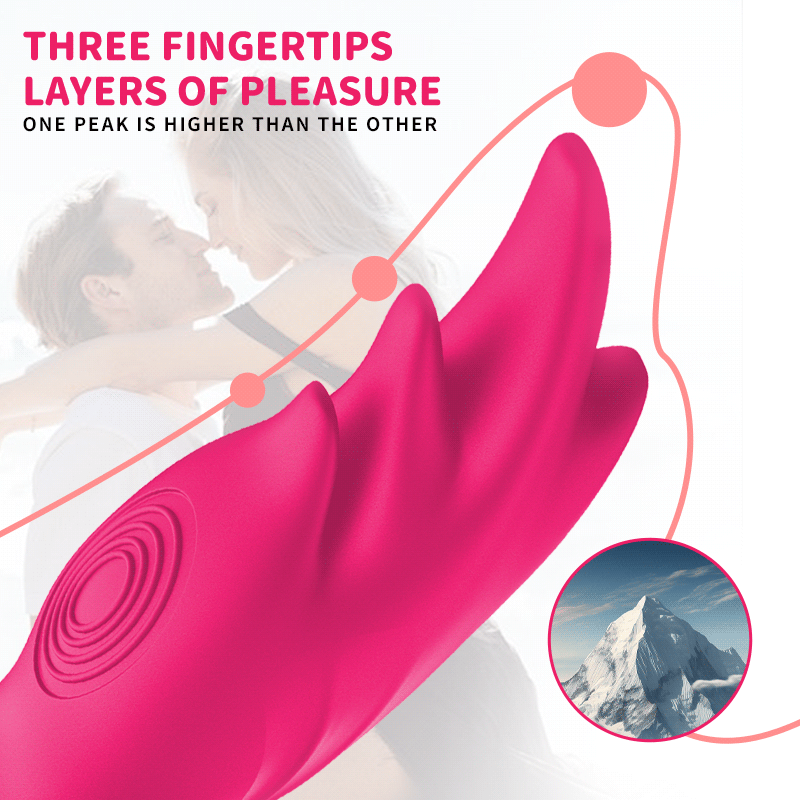 Six-Finger Magic Condom Sex Vibrator