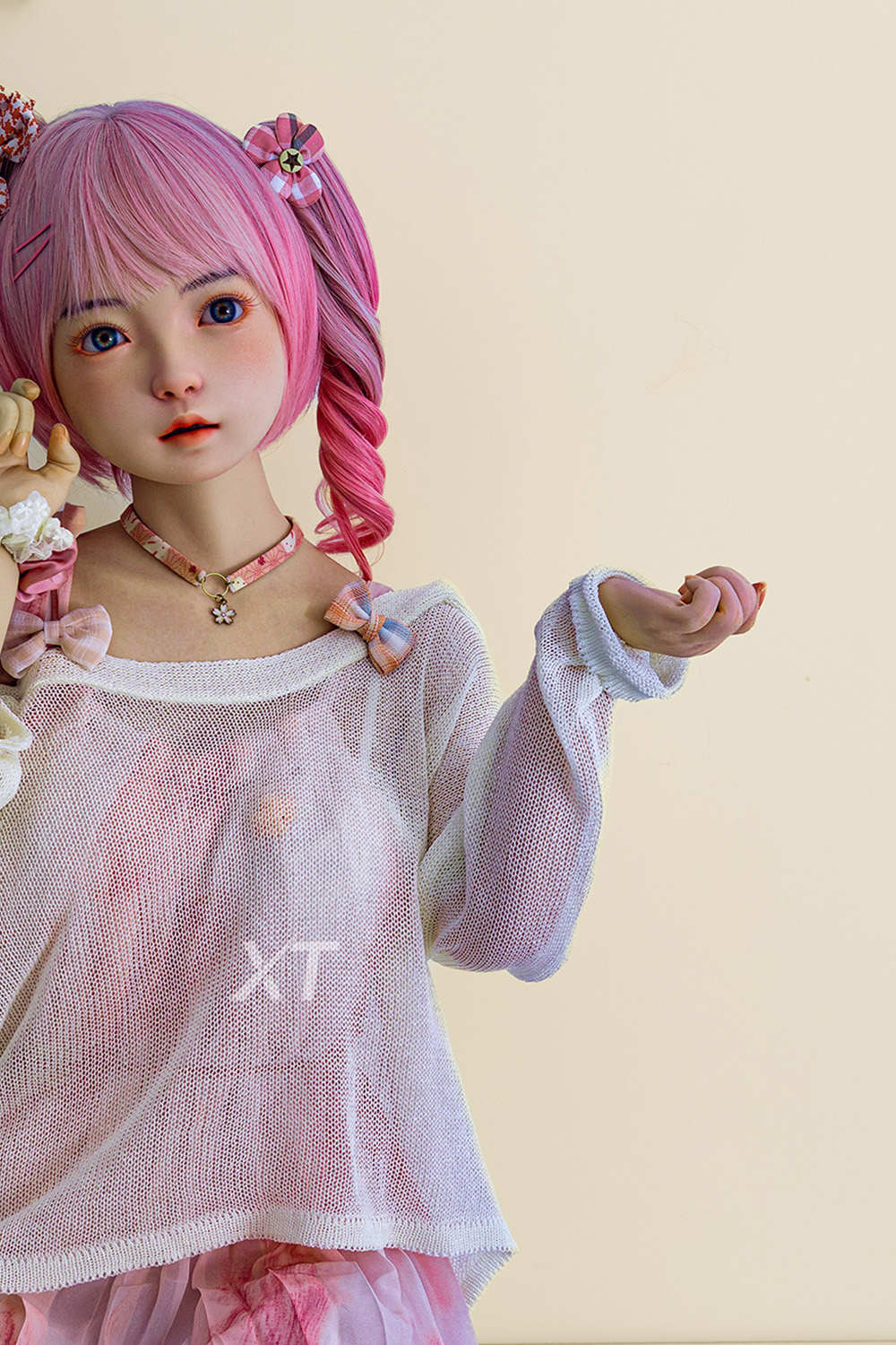 150cm C-Cup Silicone Sex Doll - Jessavine Silicone Realistic Doll with Fine Wrinkle & Pore Details