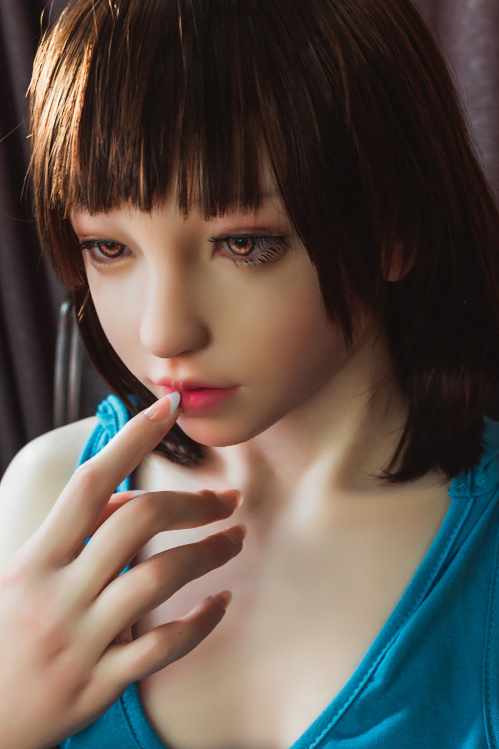 160cm A-Cup Silicone Sex Doll - Preslin Hyper-Realistic Silicone Sex Doll for Authentic Experience