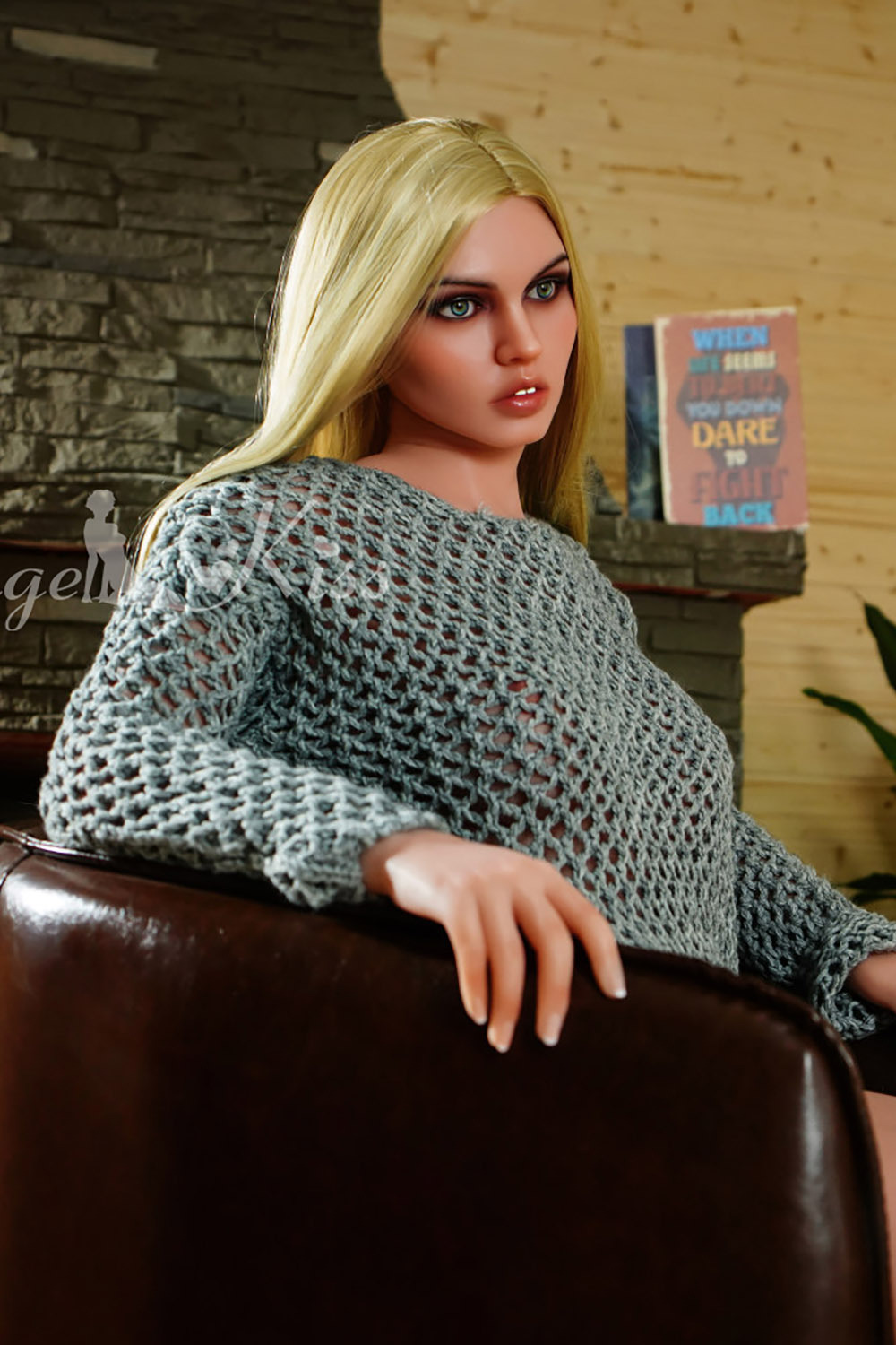 167cm/5.6ft D-Cup Silicone Sex Doll - Cressida