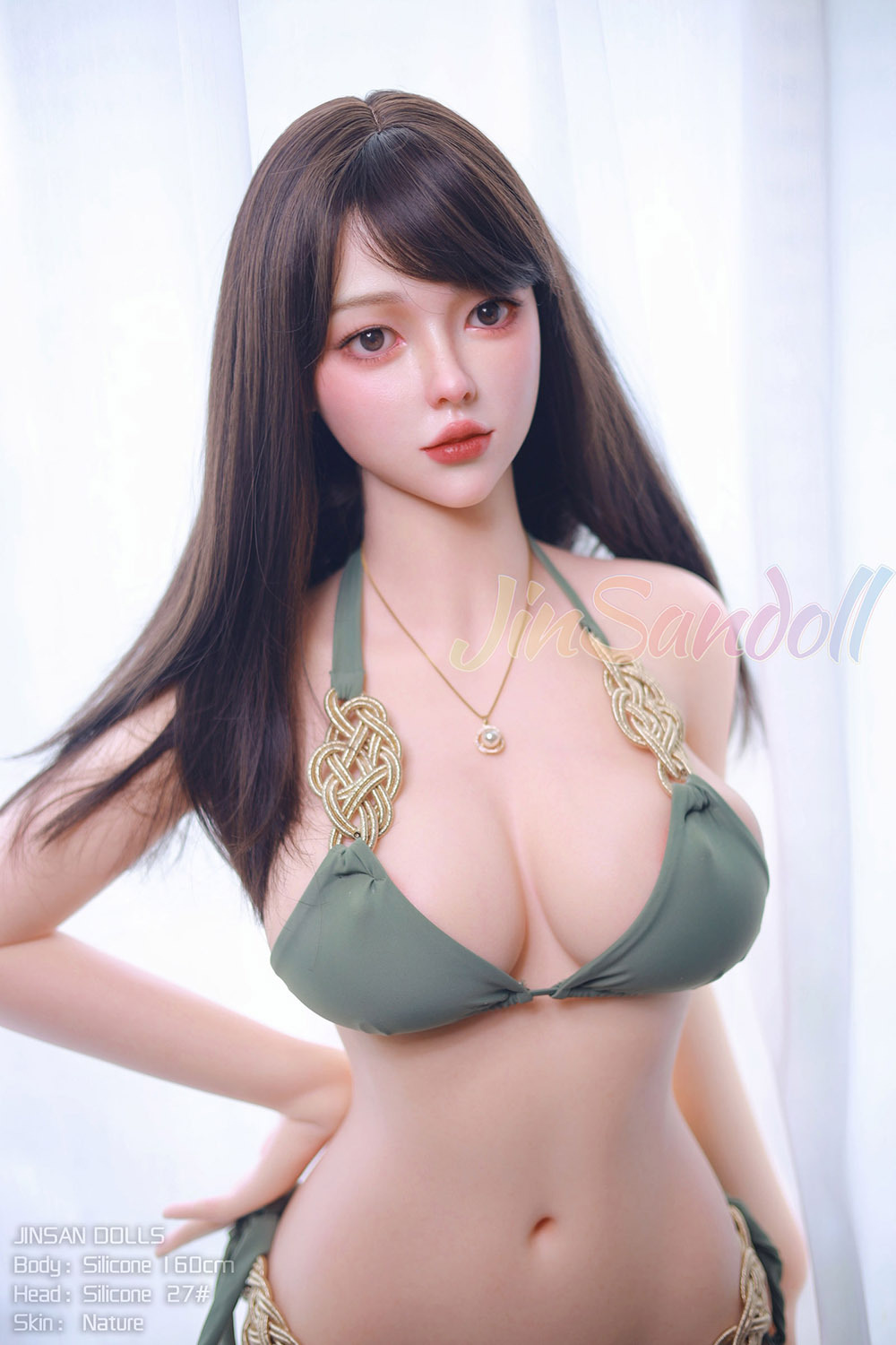 160cm/5.3ft E-Cup Silicone Sex Doll - Odelia