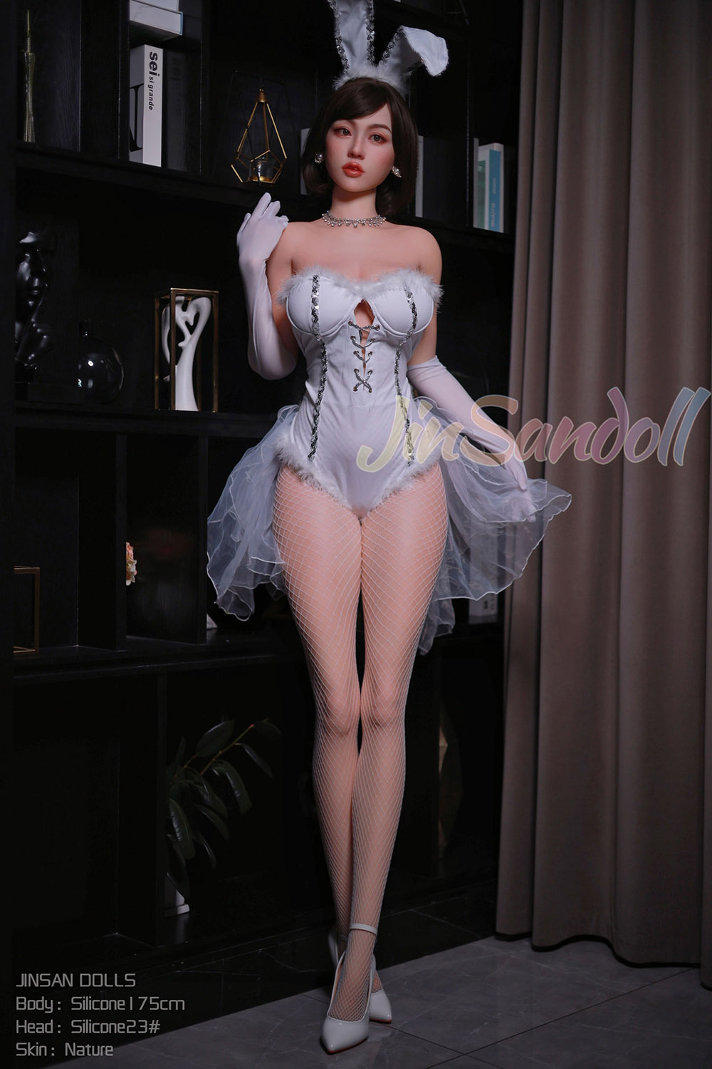 175cm/5.9ft D-Cup Silicone Sex Doll - Zuleika