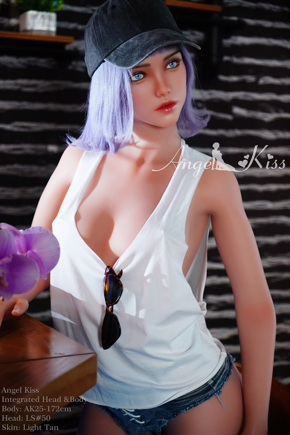 172cm/5.78ft B-Cup Silicone Sex Doll - Isabeau