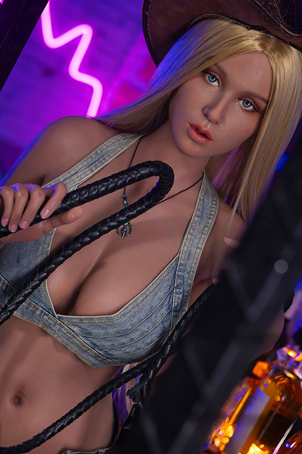 162cm D-Cup Silicone Sex Doll - Ivellise Sexy Tall Silicone Sex Doll, Smooth Skin & Lifelike Touch