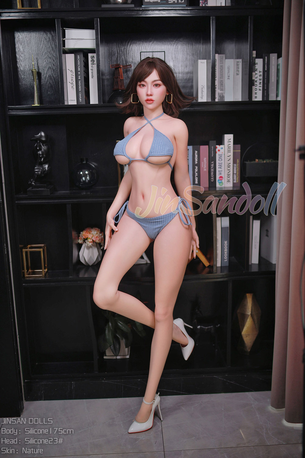 175cm/5.9ft D-Cup Silicone Sex Doll - Zuleika