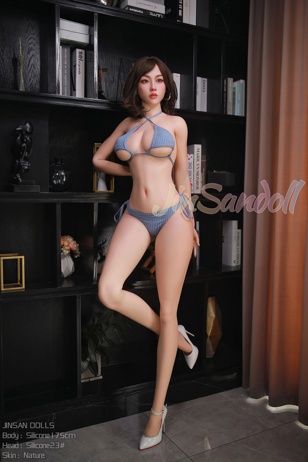 175cm/5.9ft D-Cup Silicone Sex Doll - Zuleika