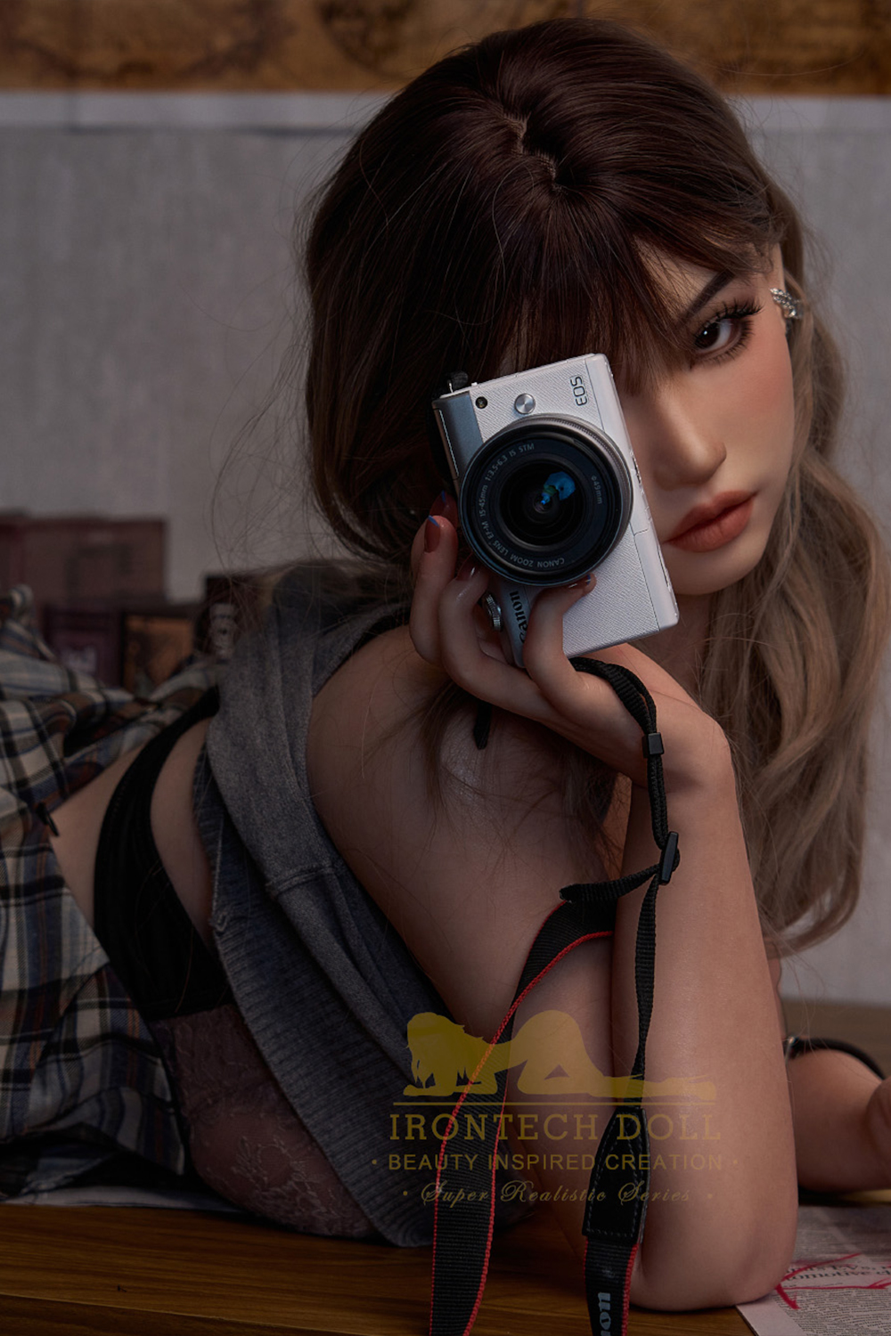 162cm/5ft4 H-Cup Silicone Sex Doll – Emarise Busty MILF Sex Doll – H-Cup, Tall & Realistic Look