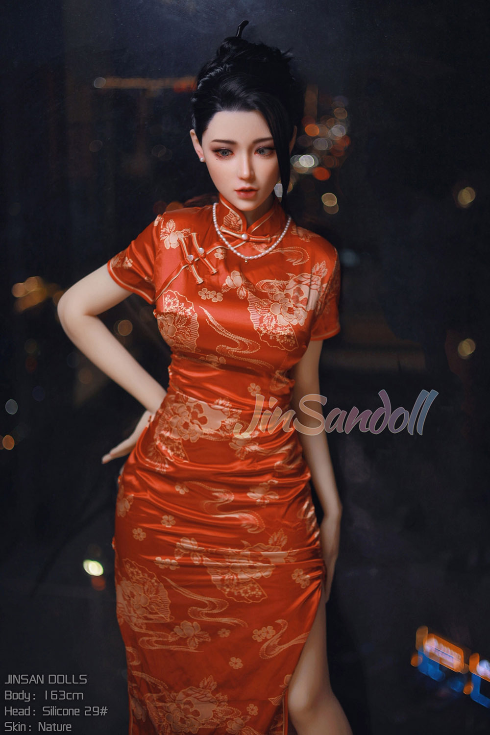 163cm/5.4ft F-Cup Silicone Sex Doll - Halcyon