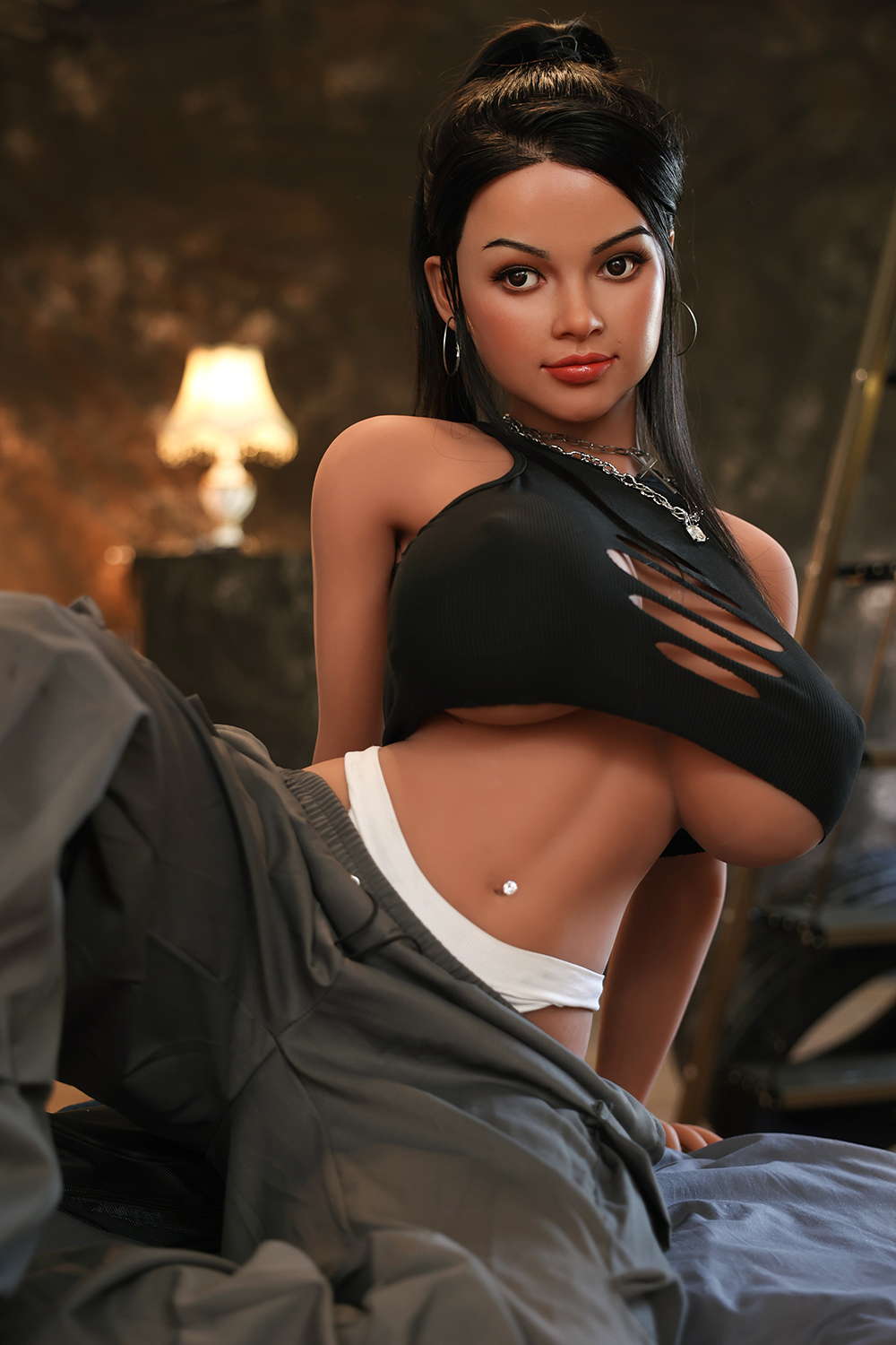 153cm Bust-92cm TPE Sex Doll - Ilyndra (In Stock at US Warehouse) Lifelike Busty TPE Sex Doll, Deep Cleavage & Skin-Friendly Material