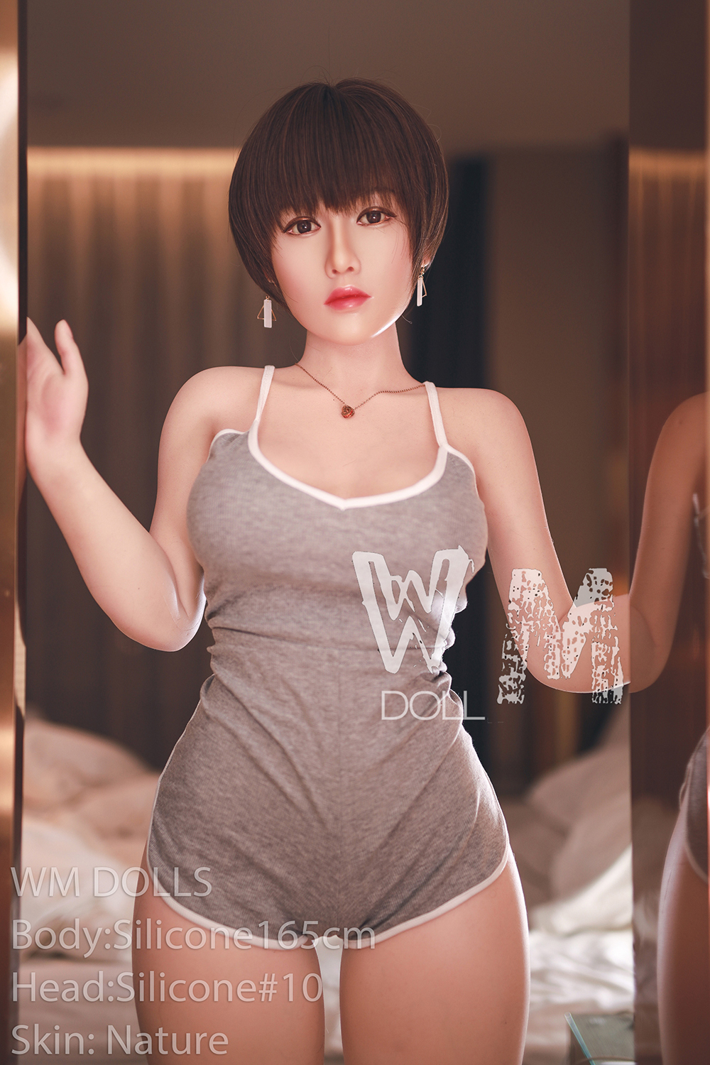 165cm/5ft5 E-Cup Silicone Head Sex Doll – Bridget