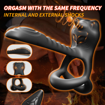 Semen Locking Vibration Ring-DollsLover Official Store