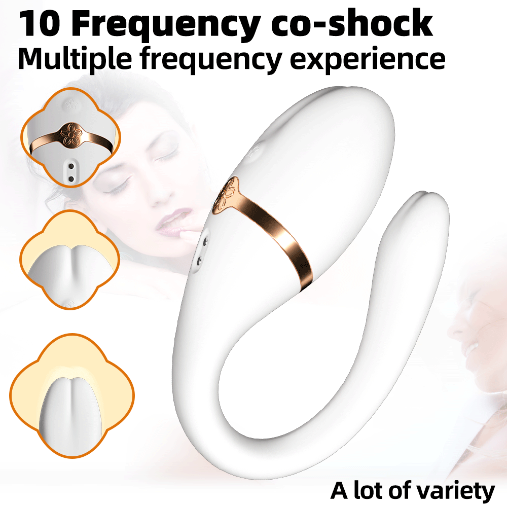 Flower Mandarin Duck Couple Resonant Massager