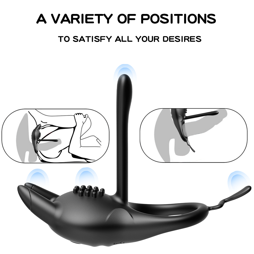Lock Fine Double Vibration Ring