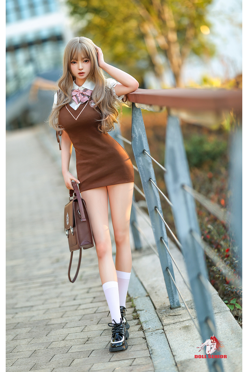 150cm D-Cup Silicone Sex Doll - Nyssandra Full-Body Silicone Sex Doll, Plump, Soft & Realistic Feel