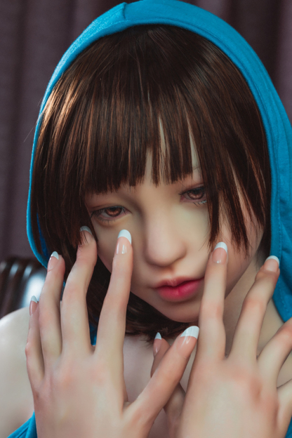 160cm A-Cup Silicone Sex Doll - Preslin-DollsLover Official Store