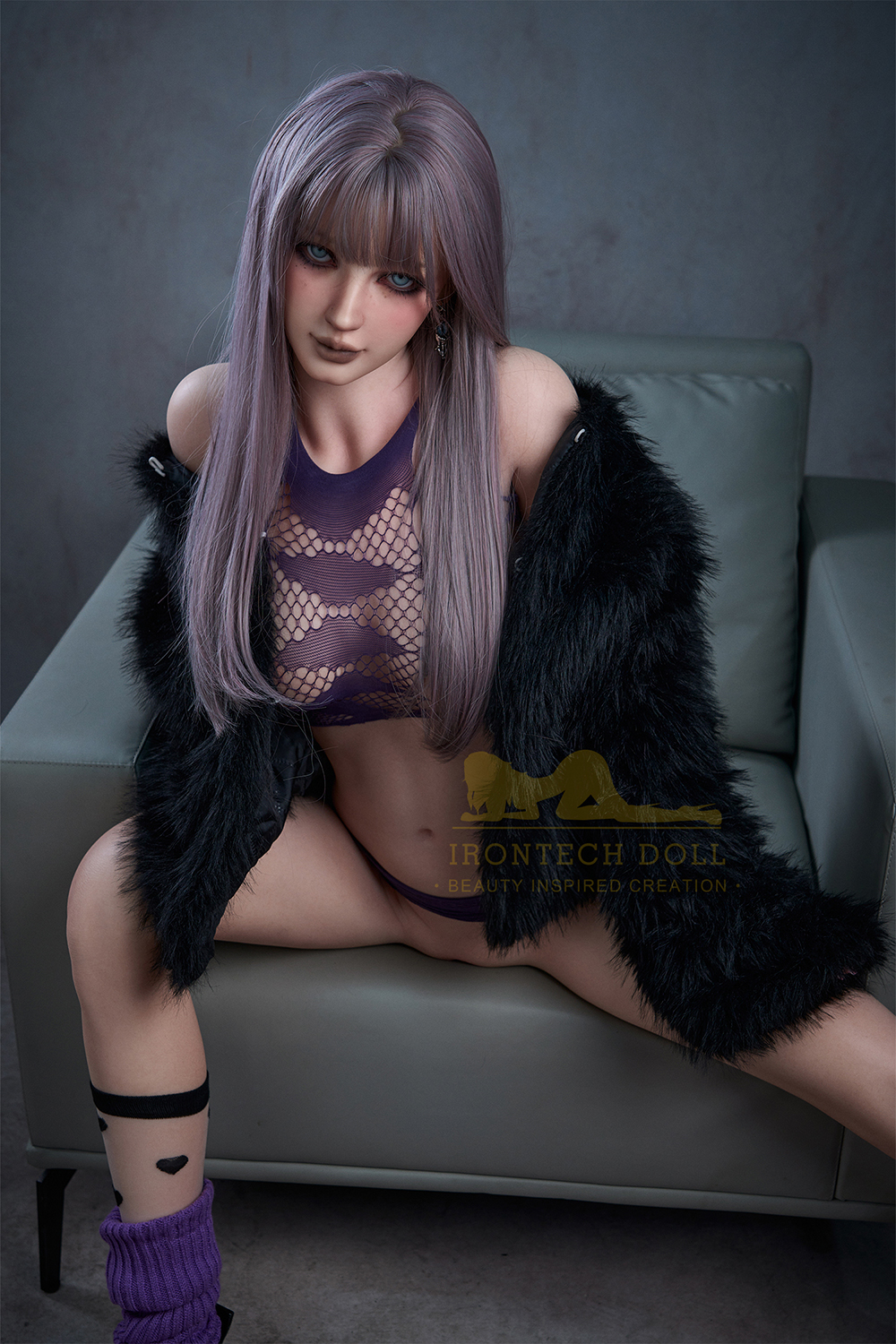 169cm/5ft7 B-Cup Silicone Sex Doll – Jovina Sexy Nun Costume Doll – Tall, Flat Chest, Silicone