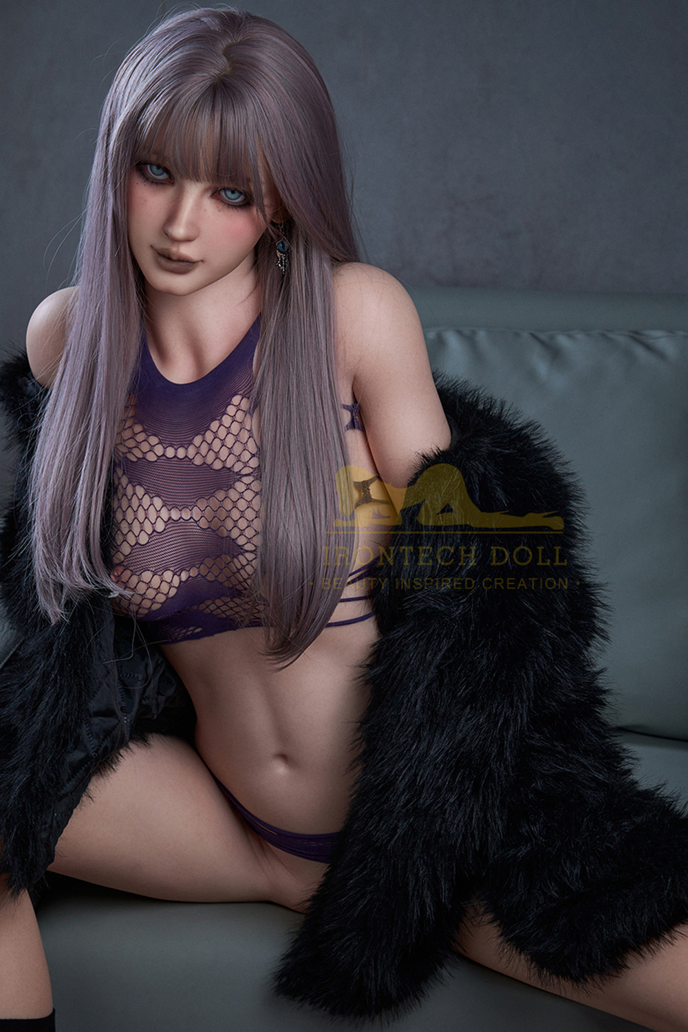 169cm/5ft7 B-Cup Silicone Sex Doll – Jovina Sexy Nun Costume Doll – Tall, Flat Chest, Silicone