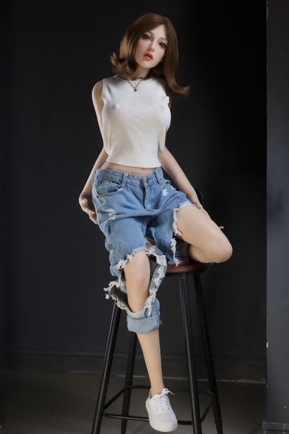 150cm D-Cup Silicone Sex Doll - Halira-DollsLover Official Store