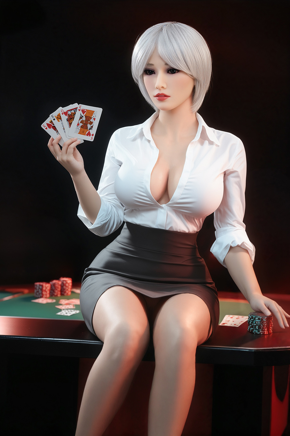 159cm G-Cup TPE Sex Doll - Braelith Safe & Hypoallergenic TPE Doll with Premium Finish