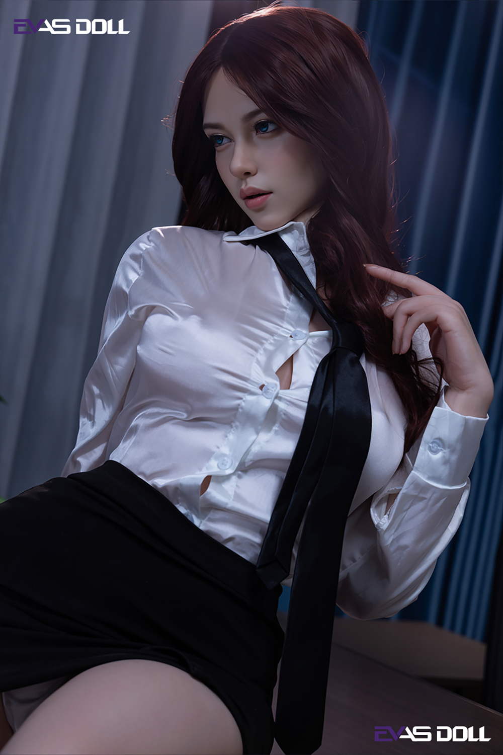 172cm D-Cup Silicone Sex Doll - Rivael All-Silicone Realistic Sex Doll with Natural Eye & Lip Design