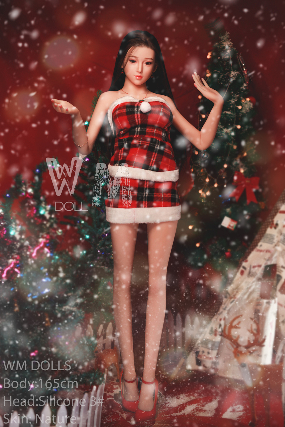 165cm/5ft5 E-Cup Silicone Head Sex Doll – Ashley