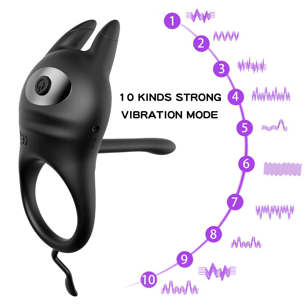 Lock Fine Double Vibration Ring