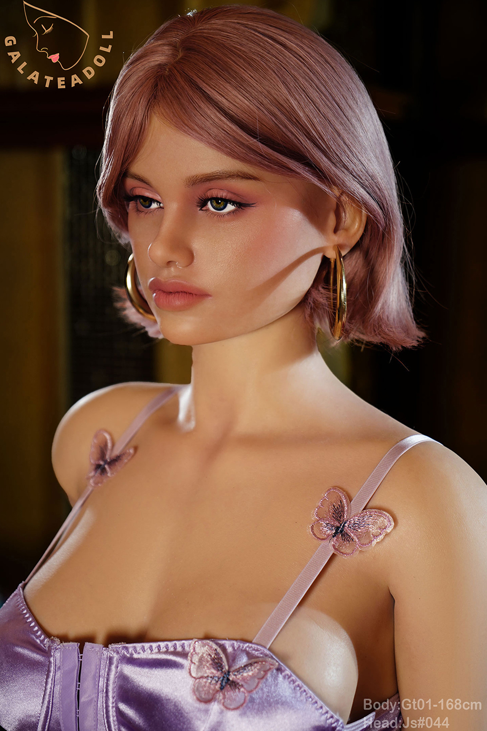168cm C-Cup Silicone Sex Doll - Calivienne Hyper-Realistic Busty Silicone Sex Doll, Skin-Friendly Silicone & True-to-Life Feel