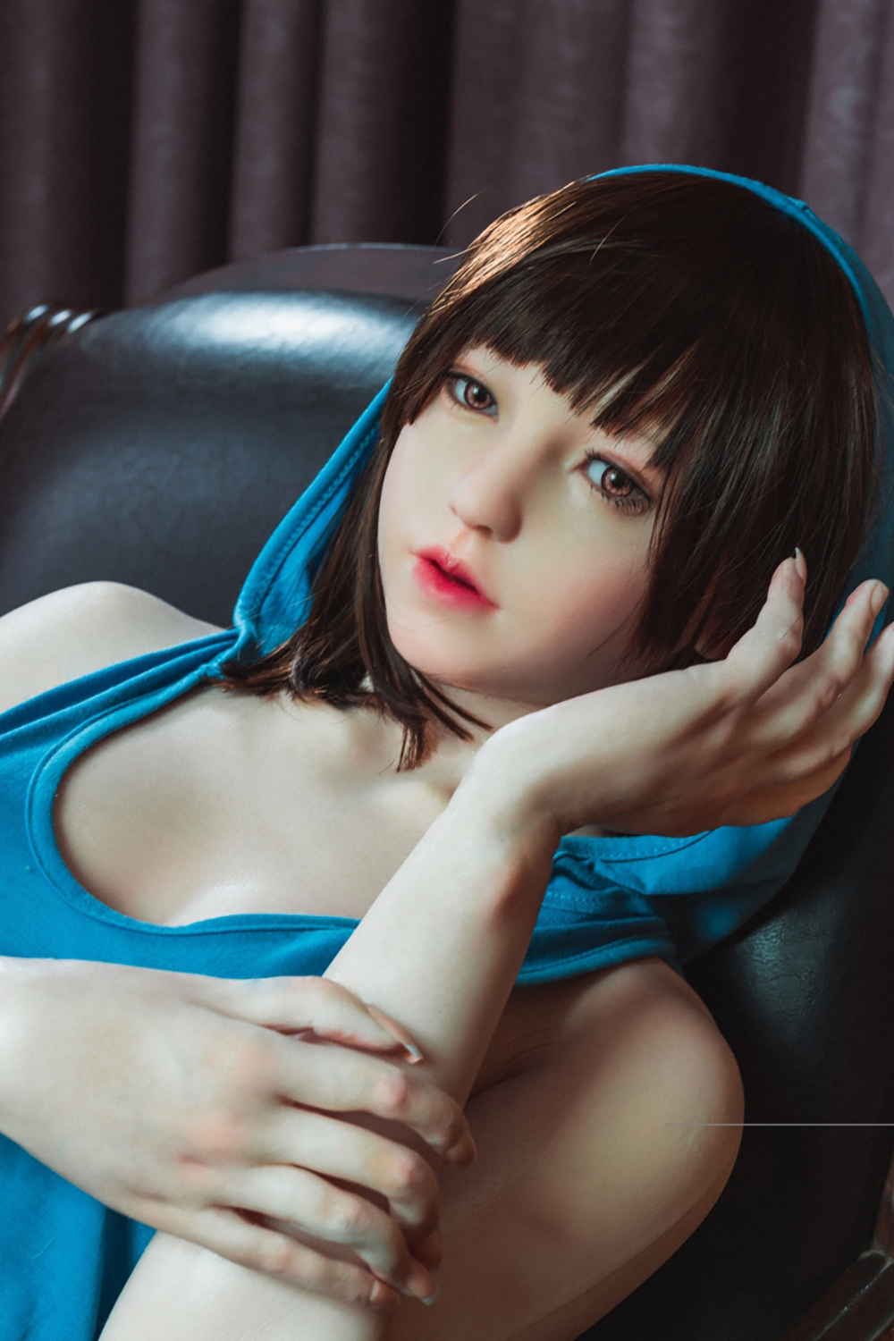 160cm A-Cup Silicone Sex Doll - Preslin Hyper-Realistic Silicone Sex Doll for Authentic Experience