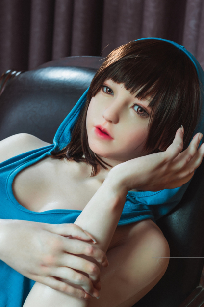 160cm A-Cup Silicone Sex Doll - Preslin-DollsLover Official Store
